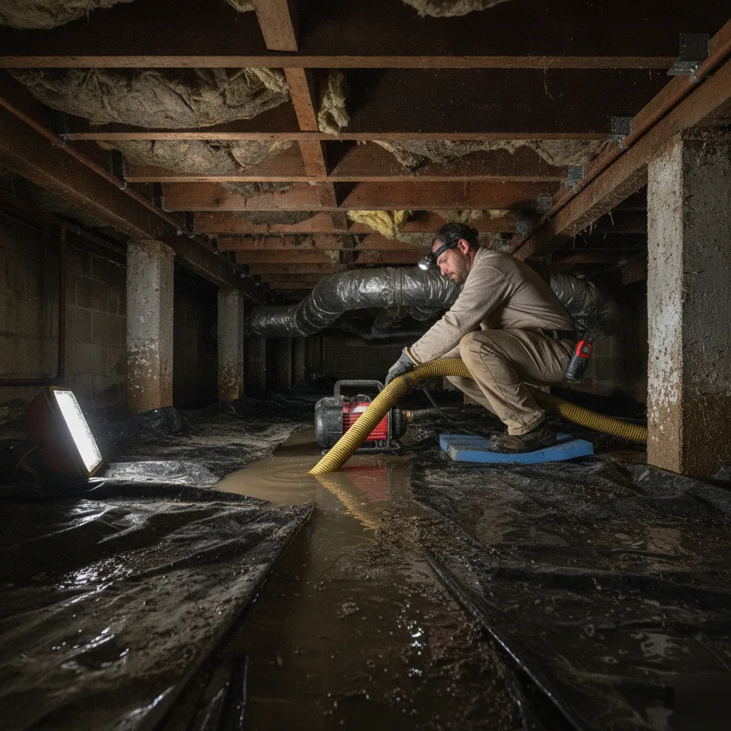 Crawl Space Water Damage & Drying in San Jose: Stop the Damp Before Mold Starts