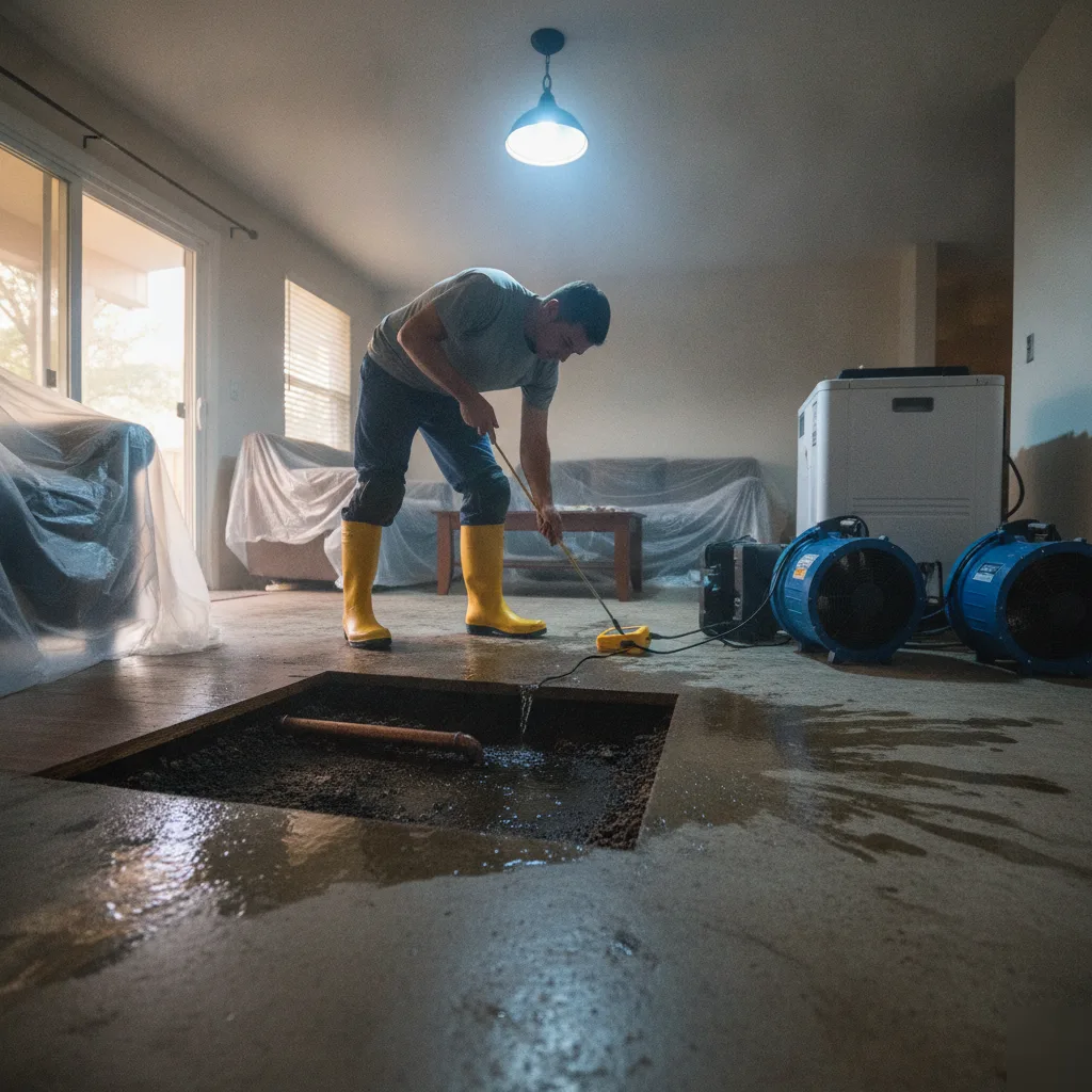 Slab Leak Water Damage Cleanup in San Jose: Dry Out Fast, Rebuild Right